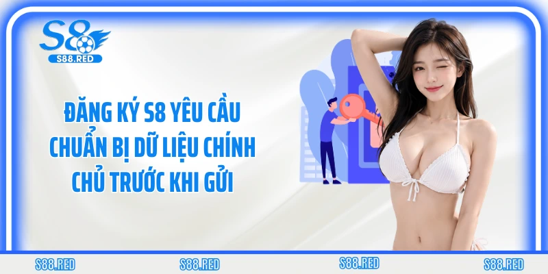 Đăng ký S8 yêu cầu chuẩn bị dữ liệu chính chủ trước khi gửi