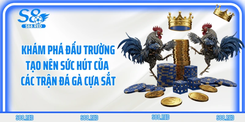 Khám phá đấu trường tạo nên sức hút của các trận đá gà cựa sắt